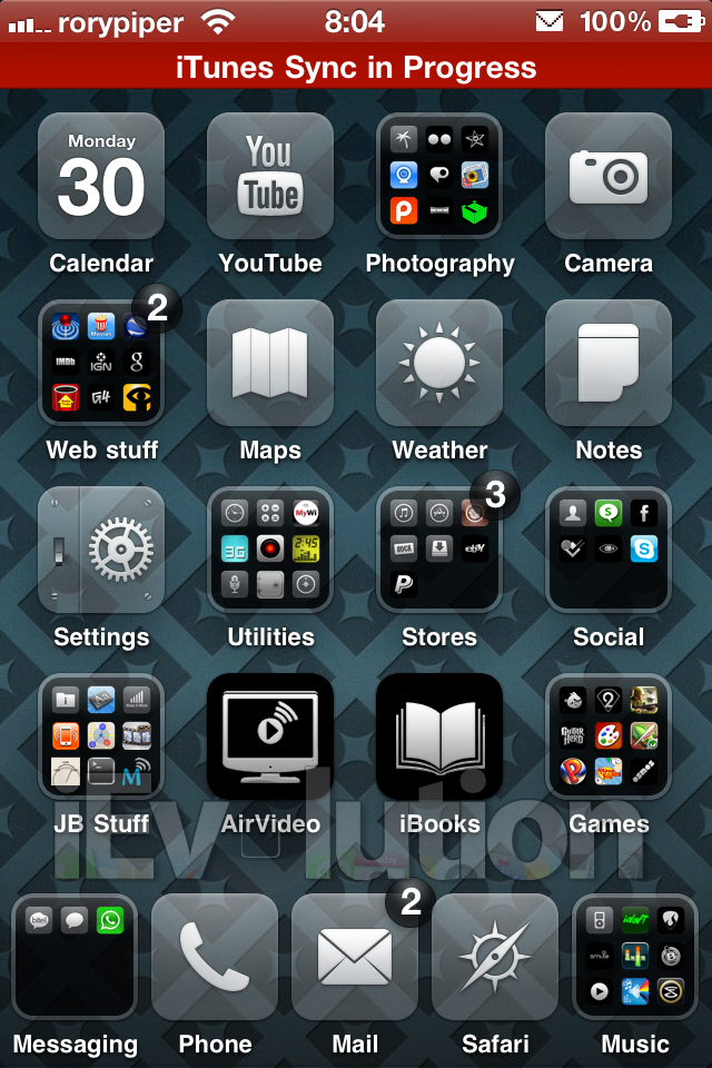 Synchronicity Cydia Tweak