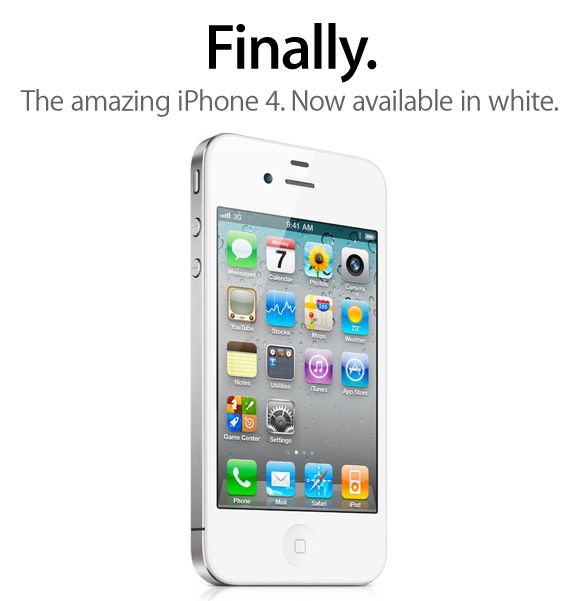 iphone 4 white singapore. The White iPhone 4 is on sale