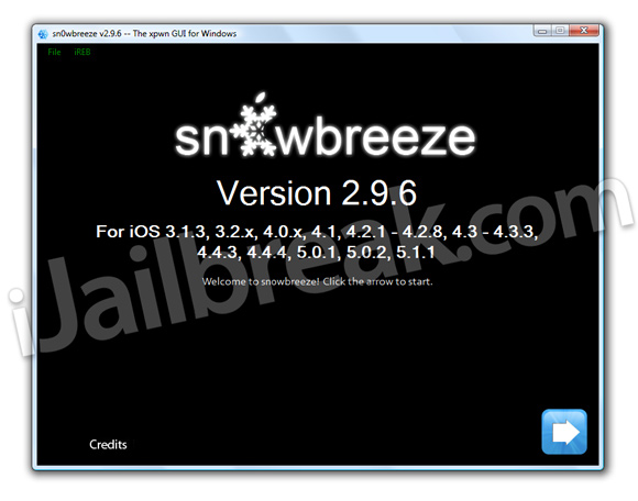 Download Sn0wBreeze 2.9.6 To Jailbreak iOS 5.0.2 Build 9B830 Apple TV ...